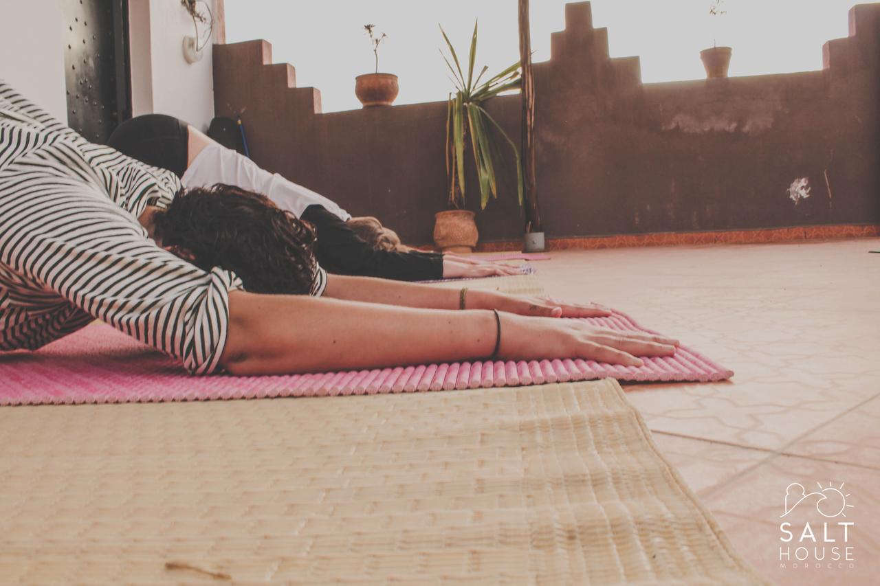 Salt House Morocco - Surf & Yoga Camp Bed & Breakfast Tamraght Bagian luar foto
